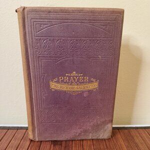 Prayer The Key Of Salvation 1867  -  Michael Muller  - First Edition